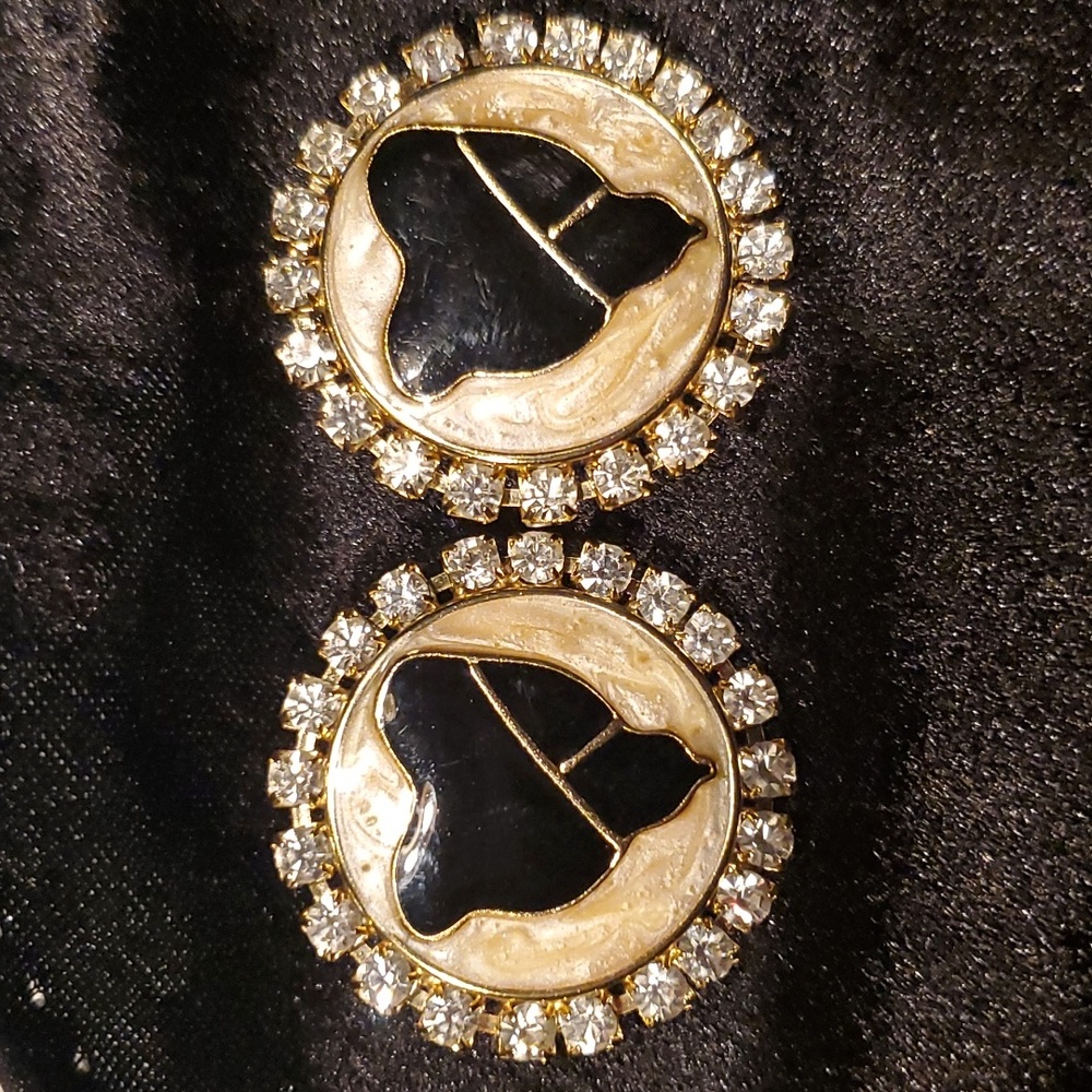 ❤️🇮🇹Lancetti Italian Clip Earrings  (MINT Condition)❤️🇮🇹
